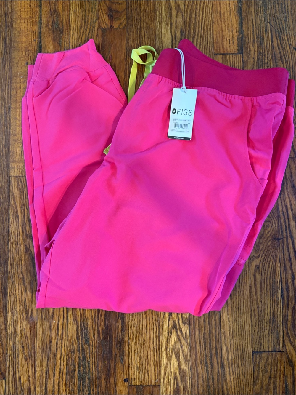🎉NWT! Figs Hot Pink Women's Zamora Jogger Scrubs XXXL-T
